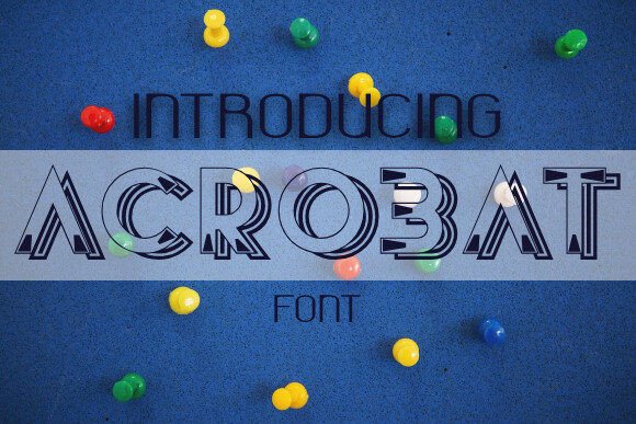 Acrobat Font Review