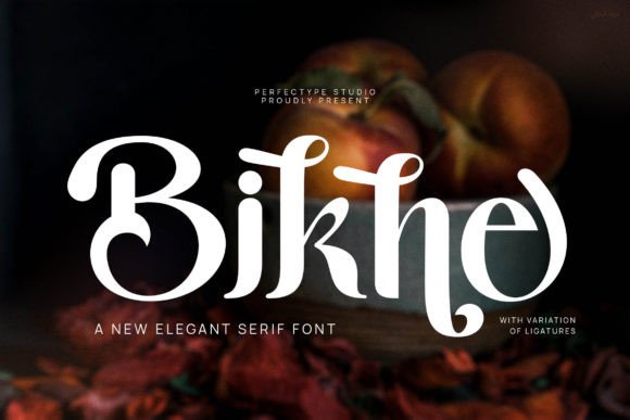Bikne Font: Elegant Display Type