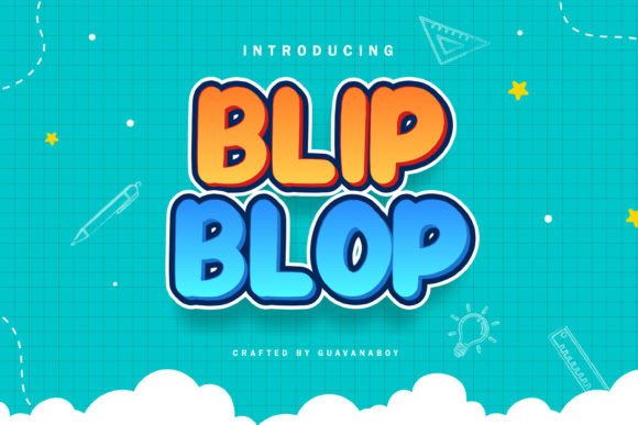 Blip Blop Font for Creative Projects