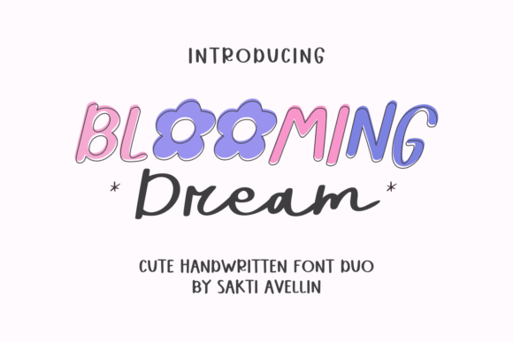 Blooming Dream Font for Creative Makers