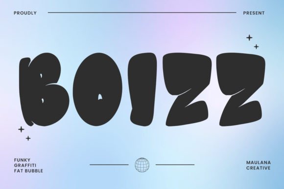 Boizz Font: Playful Display for Creative Projects