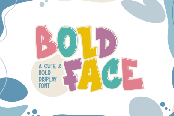 Boldface Font for Playful Branding