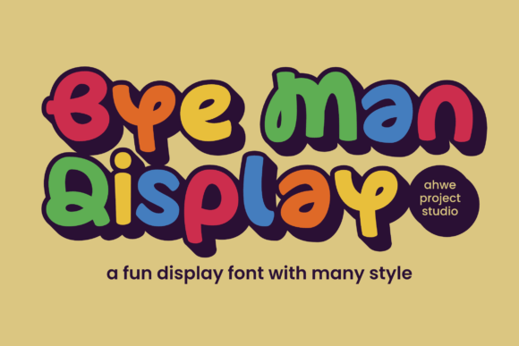 Bye Man Font for Bold Web Design