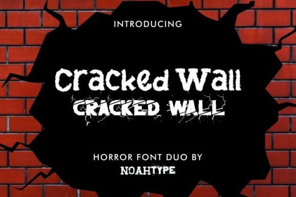 Cracked Wall Font for Bold Branding