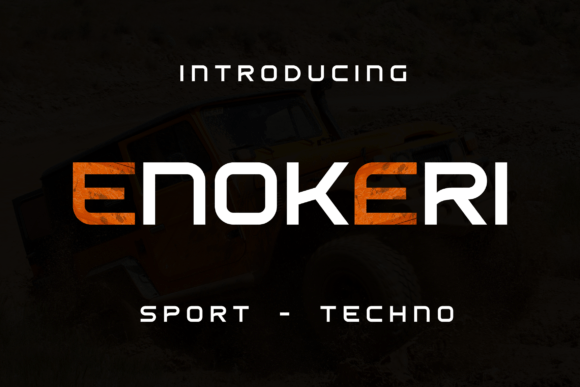 Enokeri Font: Bold and Dynamic