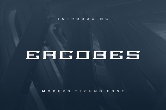 Ercobes Font for Business Branding