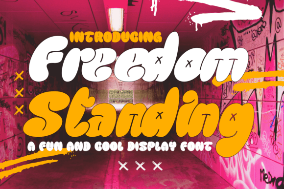 Freedom Standing Font for Bold Branding