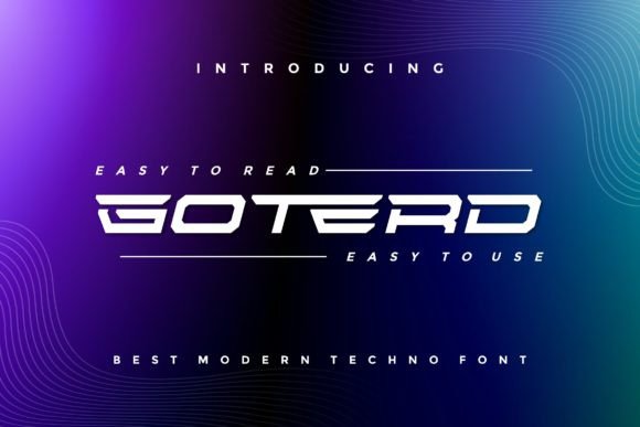 Goterd: A Bold Font for Business Branding