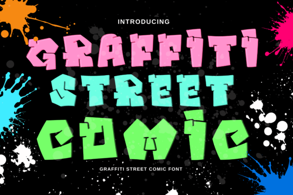 Graffiti Street Comic Font