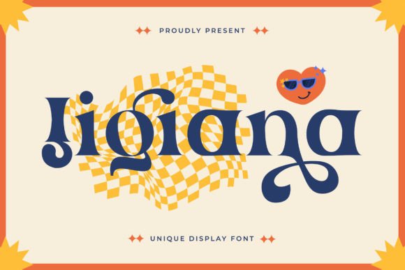 Jigiana: A Bold Display Font for Creative Projects