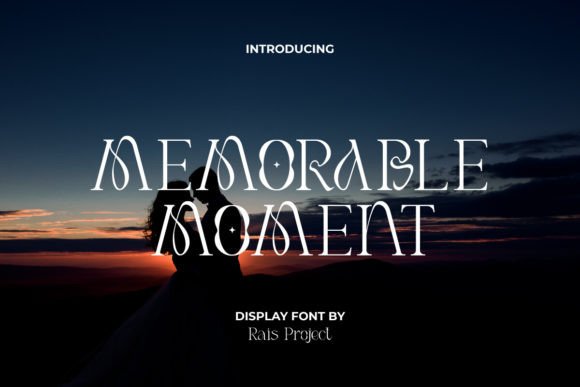 Memorable Moment Font for Creative Projects