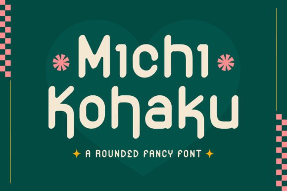 Michi Kohaku Font for Stylish Design