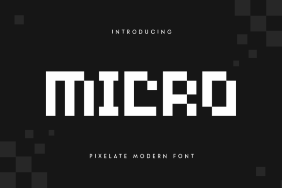 Micro Font for Web Design