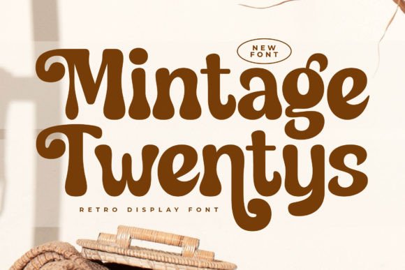 Mintage Twentys Font for Editorial Design
