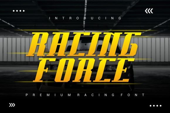 Racing Force Font Review