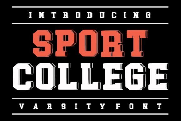 Sport College Font Review