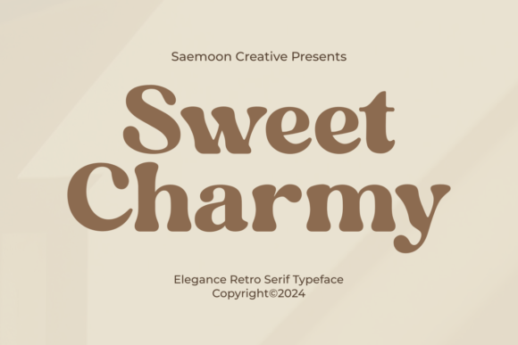 Sweet Charmy Font for Web Design